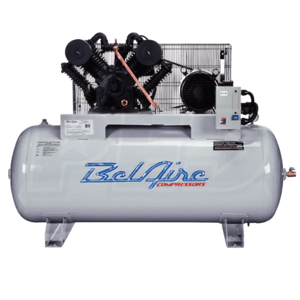 BelAire 6312H4 Iron Series 10-HP 120-Gallon Two-Stage Cast Iron Air Compressor (460V 3-Phase)