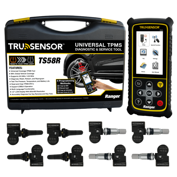 Ranger TS58R TPMS Tool Kits - 48 TruSensor Universal 2 In 1 Sensors - Silver Metal/Black Rubber - Image 16