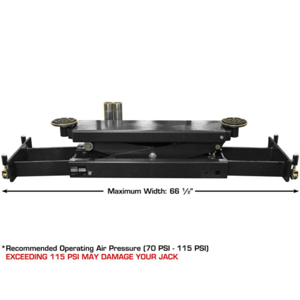 Atlas 414 14,000 lb Commercial 4-Post Lift + RJ8 Rolling Bridge Jacks Combo - Image 12