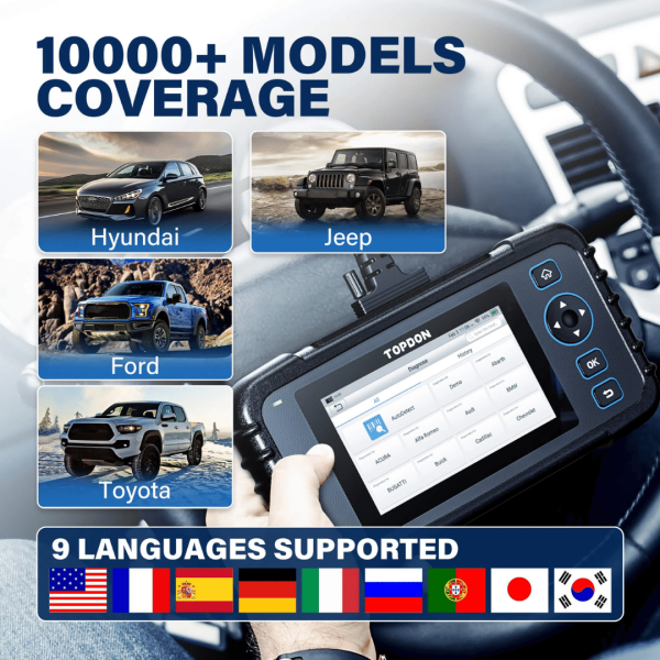 Topdon USA ArtiDiag600 OBD2 Scanner - Image 6