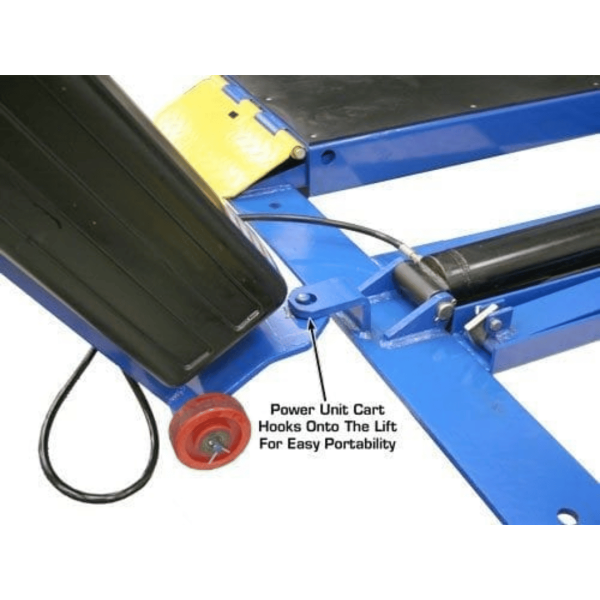 Atlas LR06 Portable Low Rise 6,000 lb Capacity Scissor Lift - Image 7