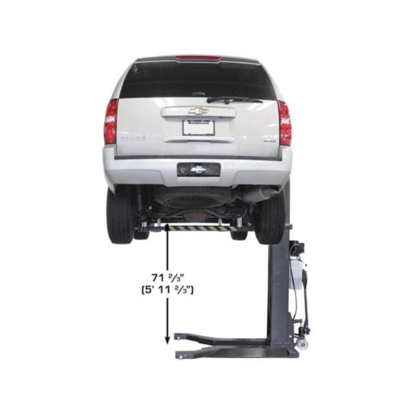 Atlas PSP-6000 6,000 lb Portable Single Post Lift - Image 7