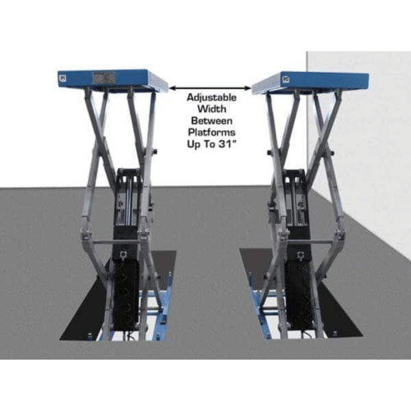 Atlas FM9SL In Ground Full-Rise 9,000 lb Capacity Scissor Lift - Image 6