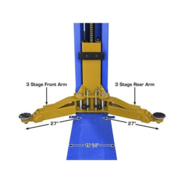Atlas Platinum PVL9BP 9000 lb Certified Baseplate Lift - Image 6