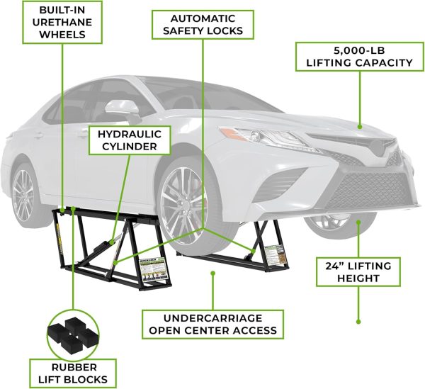 QuickJack BL-5000SLX Portable Car Lift - Image 5