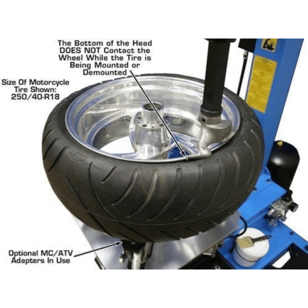 Atlas TC229 Tire Changer + WB11 Wheel Balancer Combo Package - Image 7