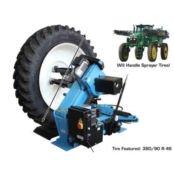 Atlas TTC306 Deluxe Automated Large Truck Tire Changer - Image 7