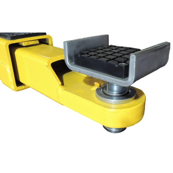 Launch - TLT240SB-R 9,000 lb 2 Post Floor Plate - Symmetric - Red - Image 7