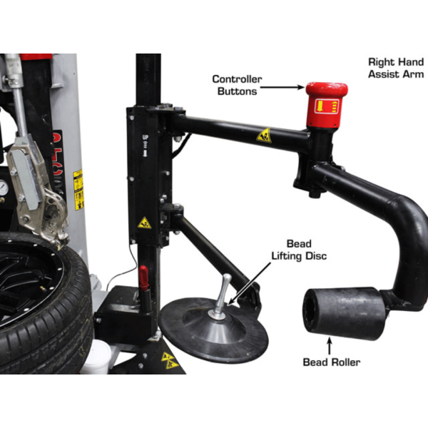 Atlas Platinum PTC500 Tire Changer + PWB90XL Wheel Balancer Combo Package - Image 8