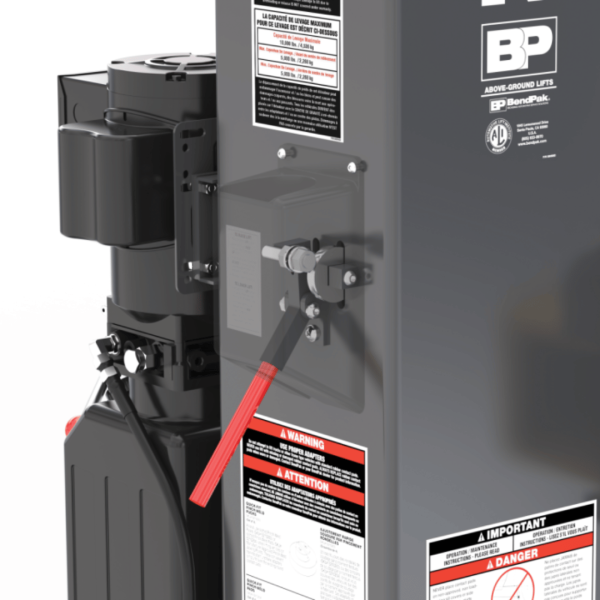 BendPak 10AP-SRT 10,000‐lb. Capacity SHORT-RISE 2 Post Car Lift - Image 7