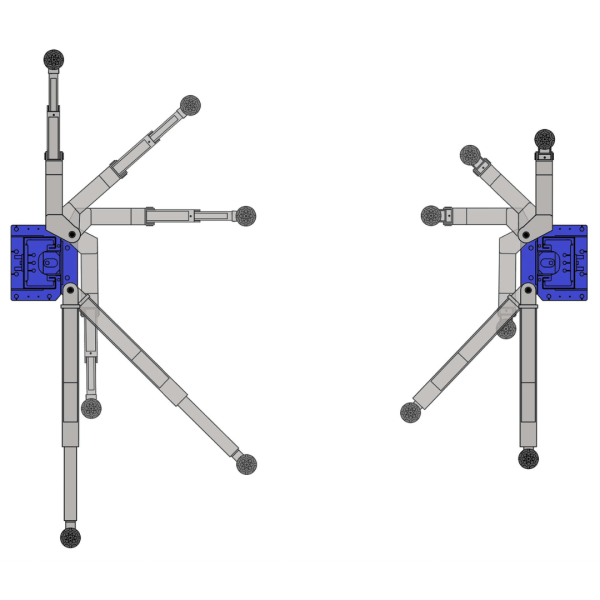 Ideal - TP10KAC-DX 10,000 lb 2 Post Clear Floor - Direct Drive - Bi-Symmetric - 3 Stage - Single Point ALI Certified W/PU - Image 8
