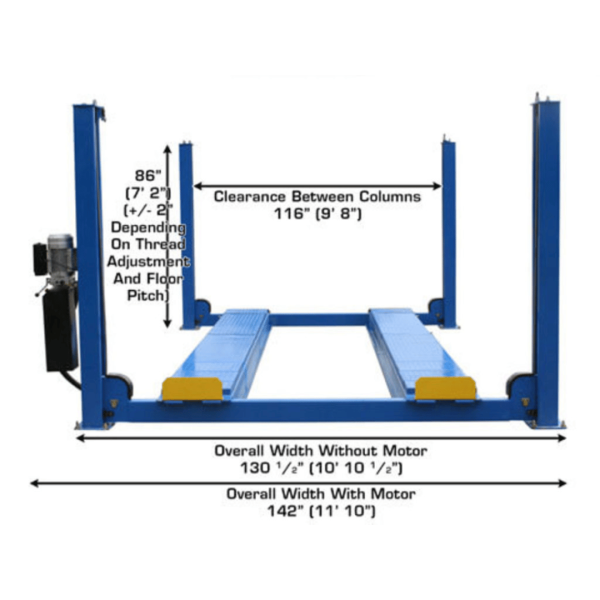 Atlas 414A Alignment Lift + RJ8 Rolling Jacks Combo - Image 7