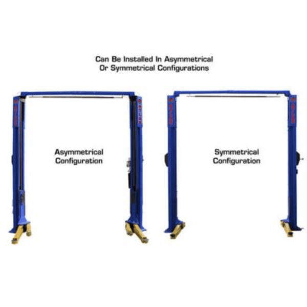 Atlas Platinum PVL10 ALI Certified Commercial Overhead 10,000 lb. Capacity 2-Post Lift - Image 7