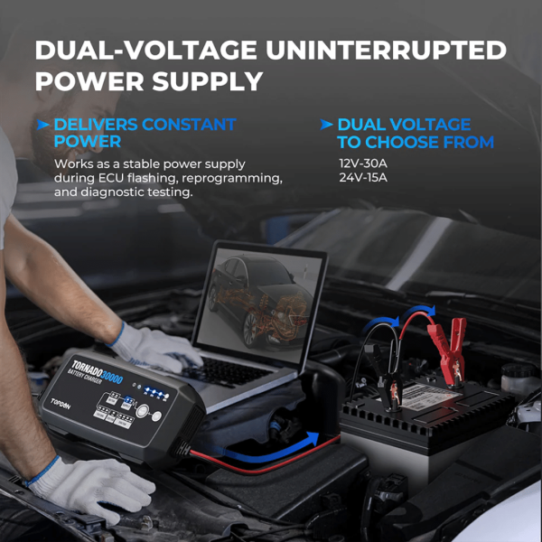 Topdon USA Tornado30000 Smart Battery Charger - Image 7
