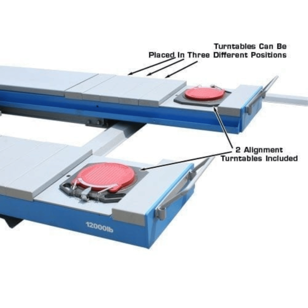 Atlas 12ASL 12,000 lb Capacity Alignment Scissor Lift - Image 8