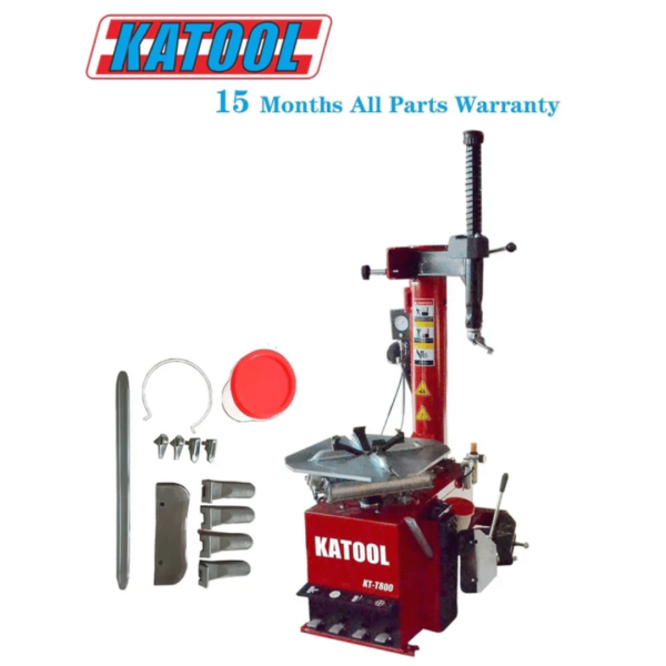 Katool KT-T800 Wheel Clamp Tire Changer Machine - Image 2