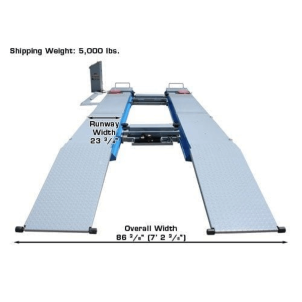 Atlas 12ASL 12,000 lb Capacity Alignment Scissor Lift - Image 9