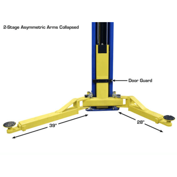 Atlas PRO-9D 9,000 lb Overhead 2-Post Lift - Image 8