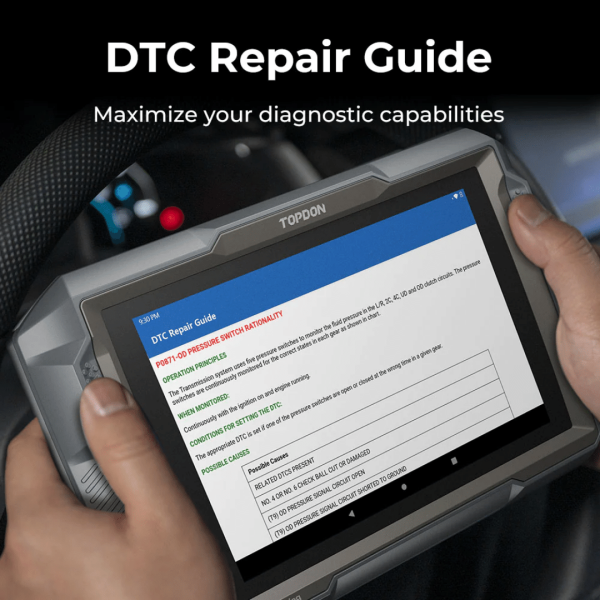 Topdon USA UltraDiag 2-in-1 Diagnostic Scanner & Key Programmer Tool - Image 8