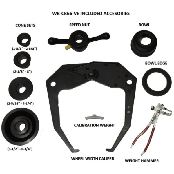 Valor WB-CB66-VE Wheel Balancer - Image 8