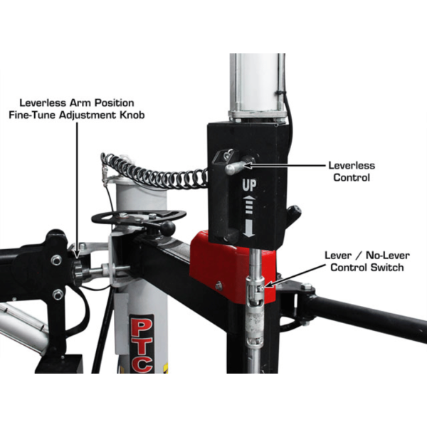 Atlas Platinum PTC500 Tire Changer + PWB90XL Wheel Balancer Combo Package - Image 9