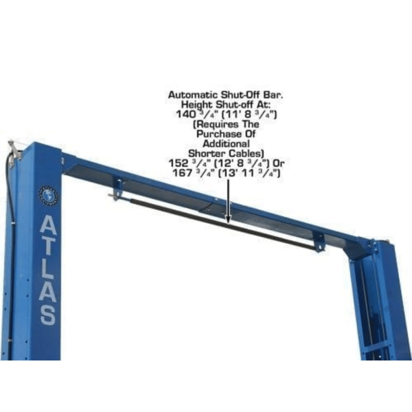 Atlas PV15PX 15,000 lb Overhead 2-Post Lift - Image 8