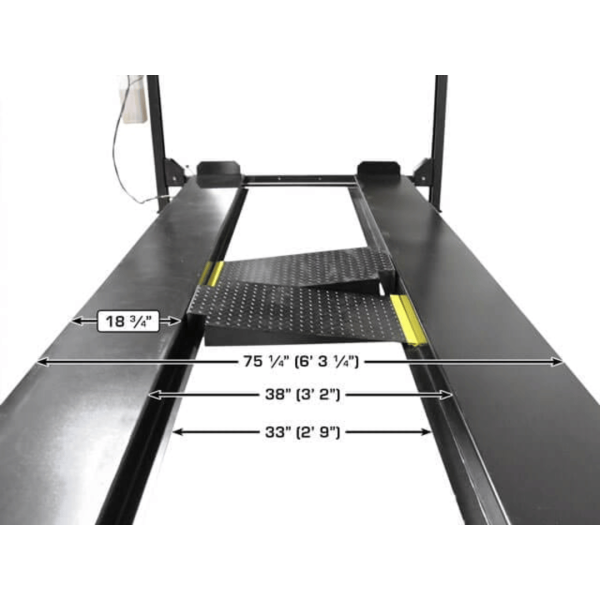 Atlas APEX8 ALI Certified Hobbyist 8,000 lb. Capacity 4-Post Lift - Image 8