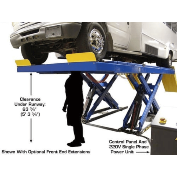 Atlas PX16A 16,000 lb Scissor Alignment Lift - Image 8