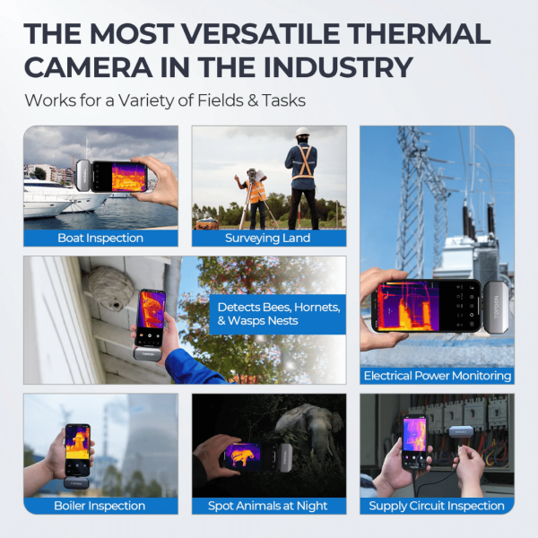 Topdon USA TC002 (iOS Devices) Portable Thermal Imaging Camera - Image 9