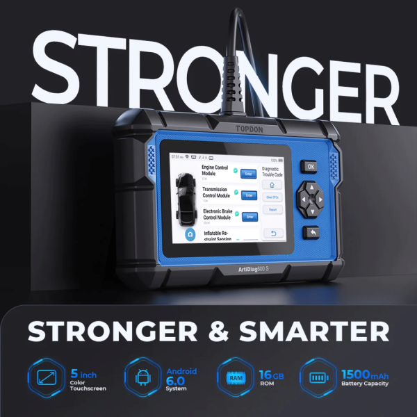 Topdon USA ArtiDiag600 S Mid-Level Diagnostic Scanner - Image 9