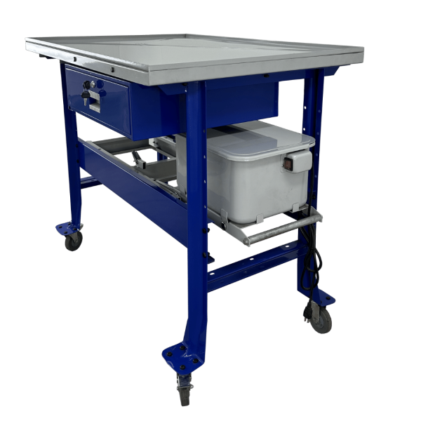 iDEAL PTDT-PW-1000 Premium Tear Down Table with 3.5G Parts Washer - Image 9