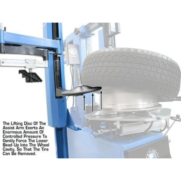 Atlas TC289 Tire Changer with Assist Arm - Image 10
