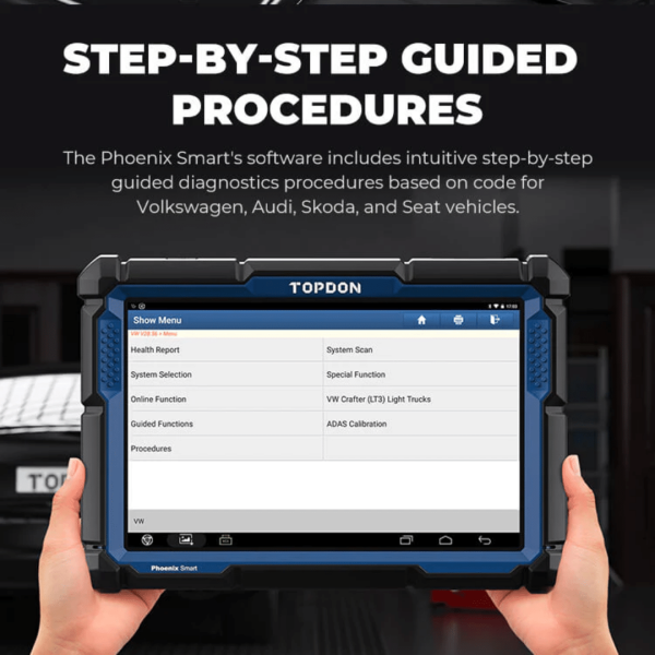 Topdon USA Phoenix Smart Advanced Intelligent Diagnostic Scanner - Image 9