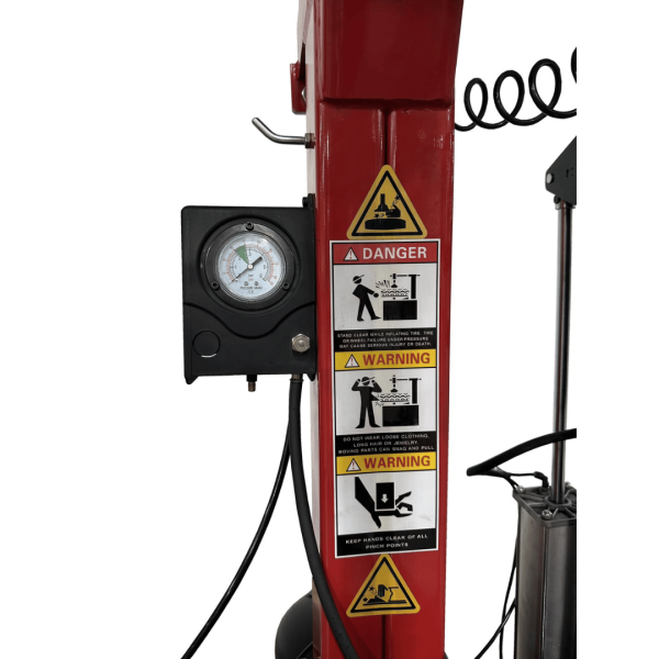 Tuxedo TC-1300 Tire Changer - Tilt-Back Press Arm - Leverless Demount Tool - Image 9