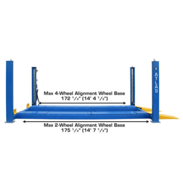 Atlas 414A Alignment Lift + RJ8 Rolling Jacks Combo - Image 9