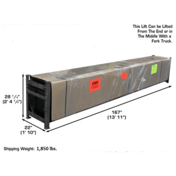 Atlas Garage PRO8000 4 Post Lift + RJ35 Sliding Jacks Combo - Image 18