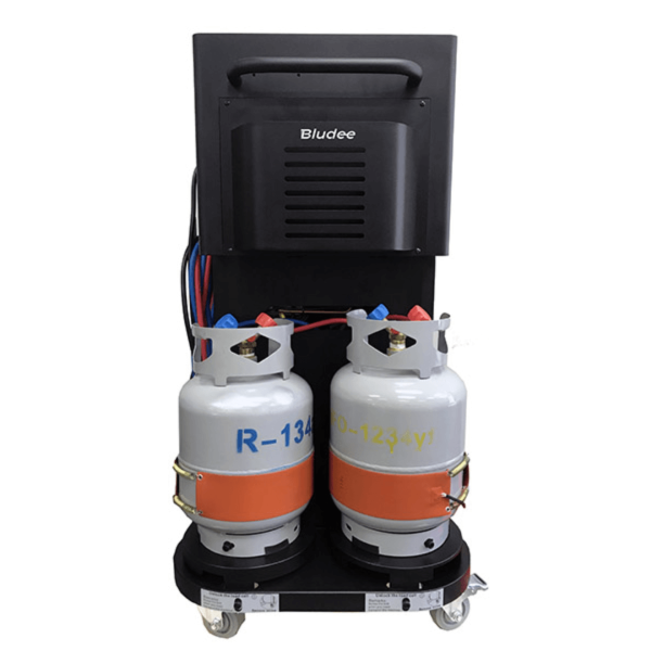 Bludee AC400D Auto Recovery Recycle Recharge Dual Machine For Both R134A and R1234YF Refrigerant - Image 4
