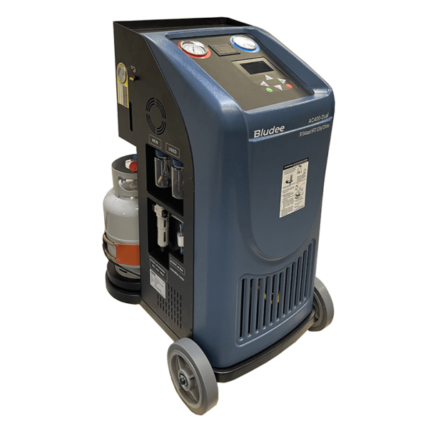 Bludee AC400Di Auto Recovery Recycle Recharge Dual Machine For Both R134A and R1234YF with Identifier