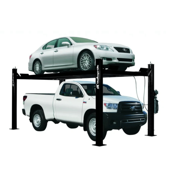 Challenger Lifts CL4P9W 9000 lbs 4 Post Home Storage Lift
