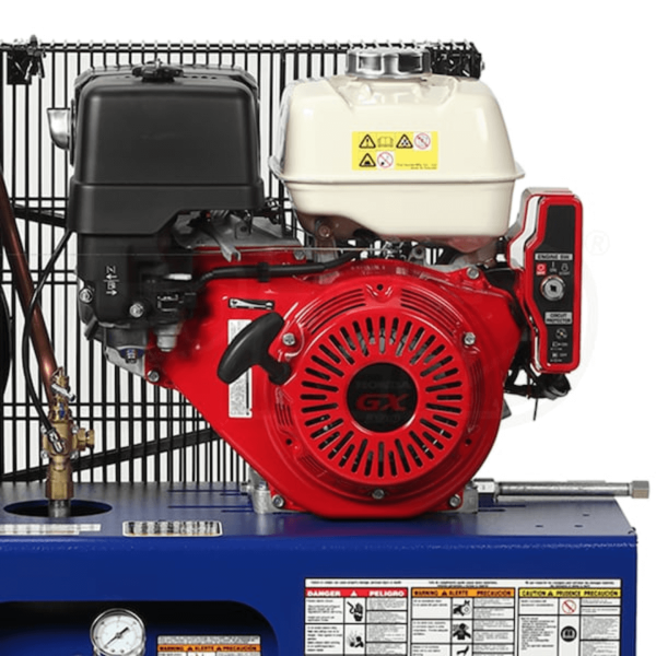 Quincy G213H30HCB QT 13-HP 30-Gallon Two-Stage Truck Mount Air Compressor w/ Electric Start Honda Engine - Image 4