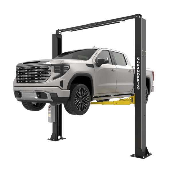 GrandPrix GP-10C 2 Post Lift / 10,000 Lb. Capacity / Clearfloor