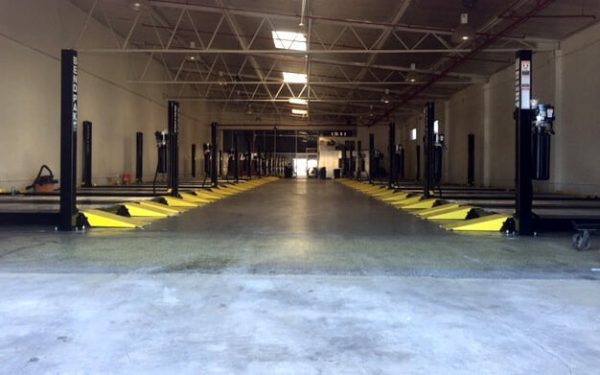 BendPak HD-9 9,000 lb. Super Wide Runway 4 Post Storage Lift - Image 6