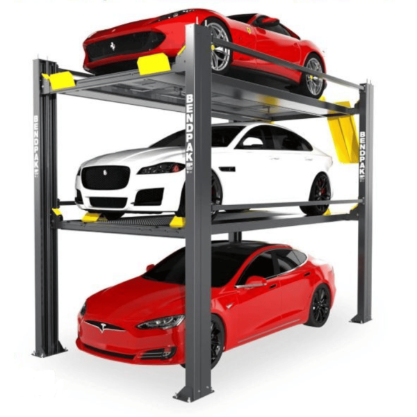 BendPak HD-973P 9,000 and 7,000 Lb. Capacity Three-Level Parking Lift