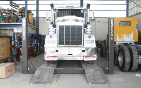 BendPak HDS-27X 27,000 lb. 4 Post  Heavy Duty Lift - Extended Runways - Image 5