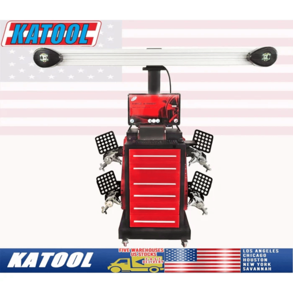 Katool KT-AV651 Wheel Alignment Machine Works on 2 Post & Scissor Lift - Image 9