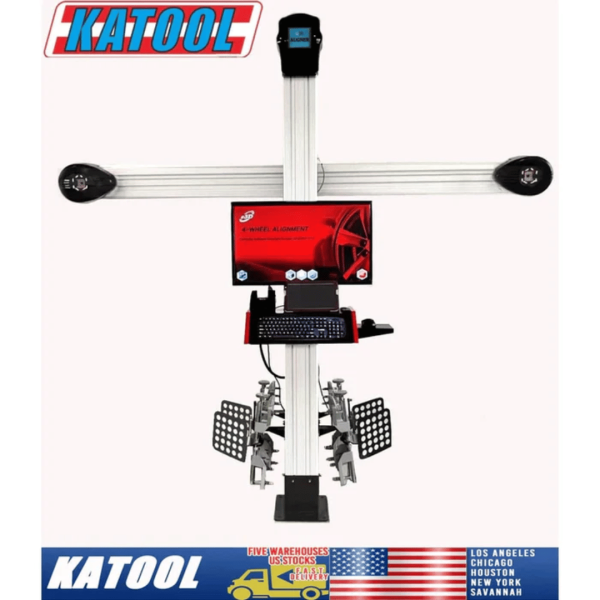 Katool KT-AV6 Wheel Alignment Machine Works on 2 Post & Scissor Lift - Image 9