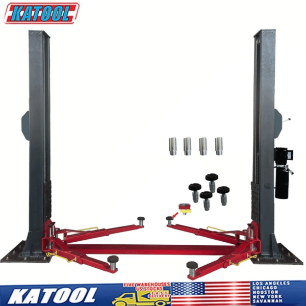 Katool KT-H120D 12,000 lbs 2 Post Lift Single Lock Release Auto Lift Car Lift - Image 2