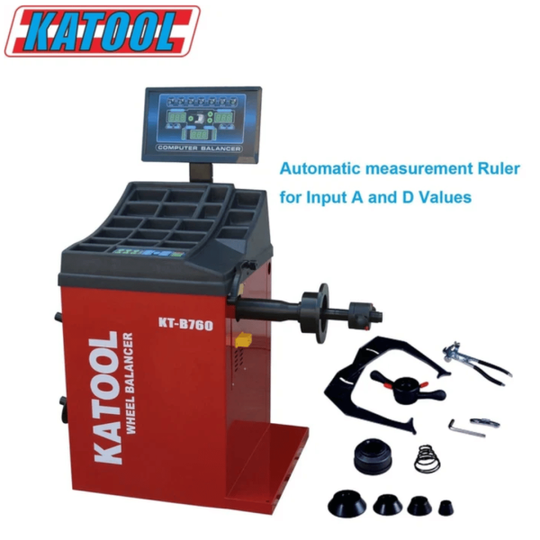 Katool Tire Changer KT-T800 & Wheel Balancer KT-B760 Combo - Image 4
