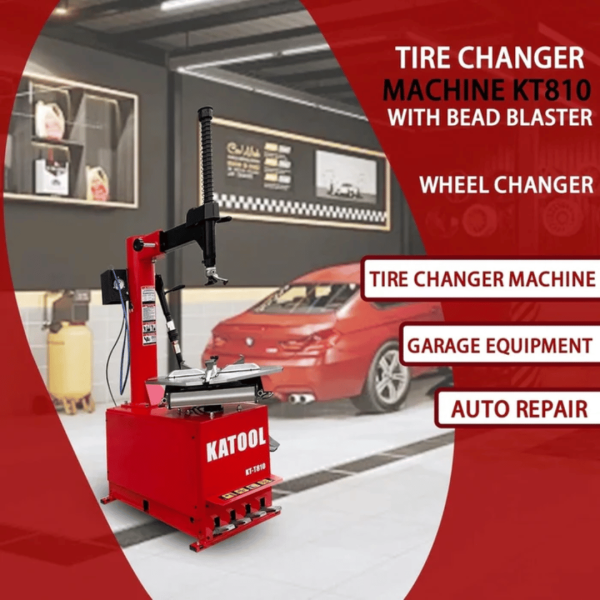Katool KT-T810 Wheel Clamp Tire Changer Machine - Image 2