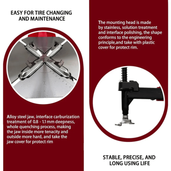 Katool KT-T810 Wheel Clamp Tire Changer Machine - Image 3